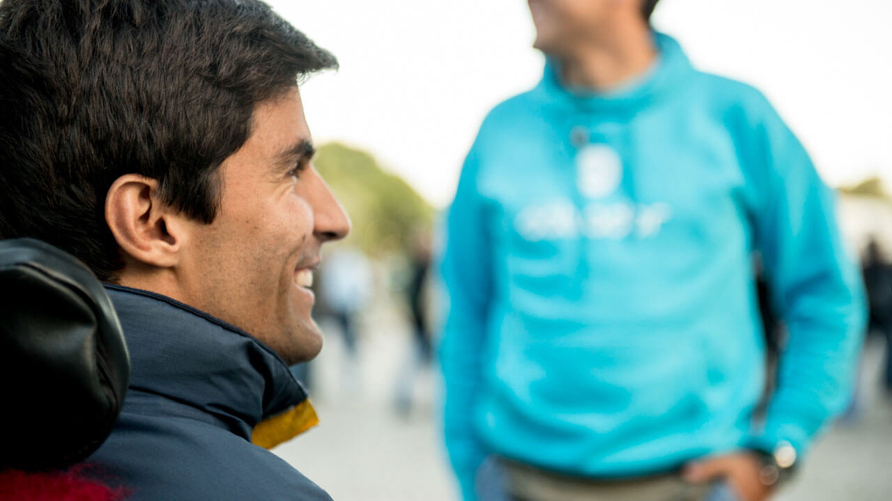 Salvador Mendes de Almeida sorri