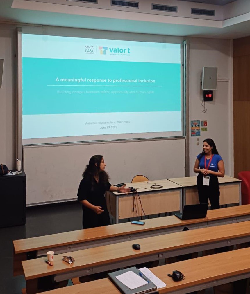 Empregabilidade Inclusiva em Destaque: Valor T na Masterclass TAGIF em França